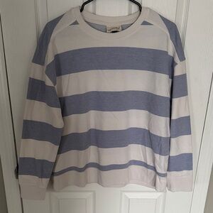 Striped Lightweight Crewneck